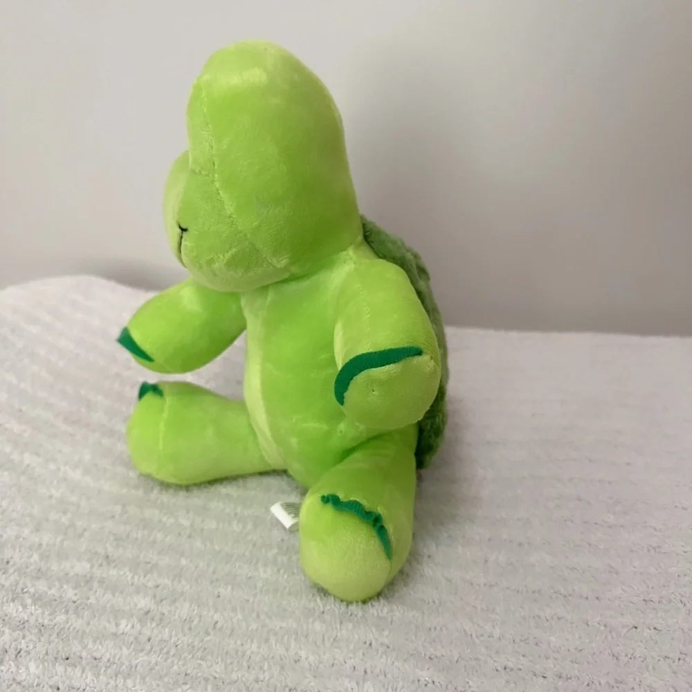Green Stuffed Turtle Toy